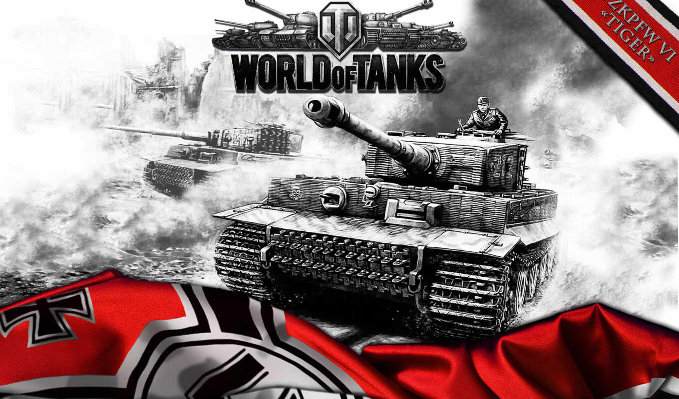 wallpaper, games, world, tiger, tanks, tanks, vi, pzkpfw